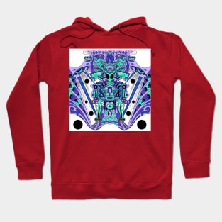 alien uap throne ecopop mictlan into the underworld realm Hoodie